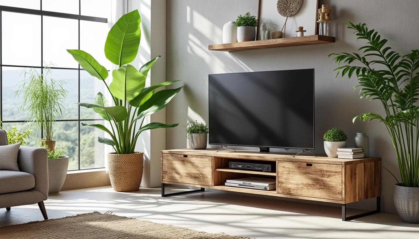 découvrez les 5 raisons incontournables d'intégrer le meuble tv 130 cm en gris cendré kikua dans votre décoration intérieure. alliant style moderne et fonctionnalité, ce meuble apporte une touche élégante à votre salon tout en offrant un espace de rangement optimisé. ne manquez pas l'opportunité de transformer votre intérieur avec ce choix judicieux.