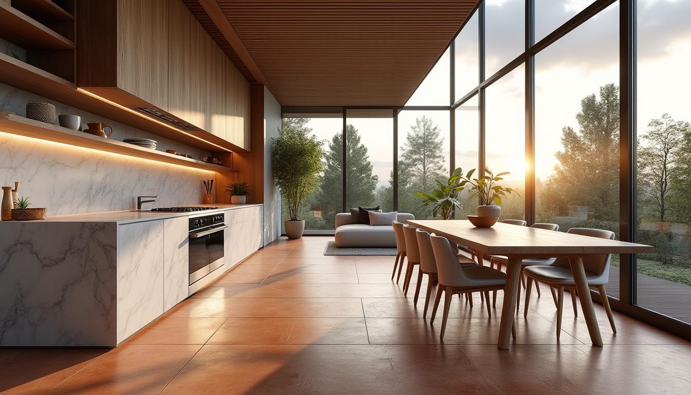 découvrez nos conseils pour décorer une cuisine moderne avec un sol en tomette. astuces, couleurs et idées design pour créer un espace chic, élégant et convivial, tout en mettant en valeur le charme authentique de la tomette.