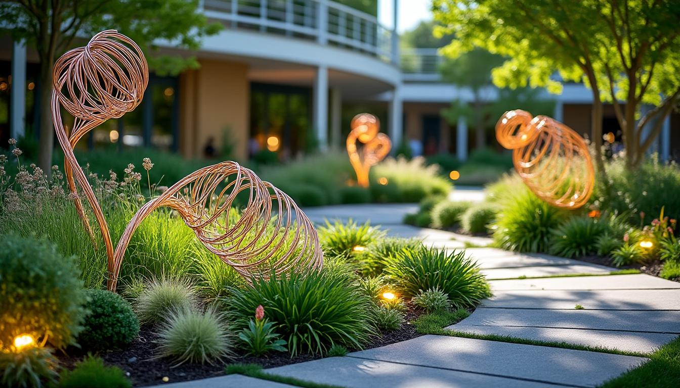 sublimez votre jardin ou terrasse avec des sculptures en grillage originales et simples à réaliser. découvrez comment personnaliser vos espaces extérieurs avec ces créations artistiques uniques et accessibles à tous.