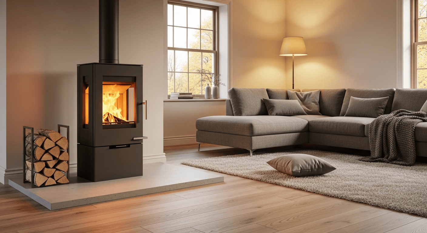 intégrer un poêle à bois