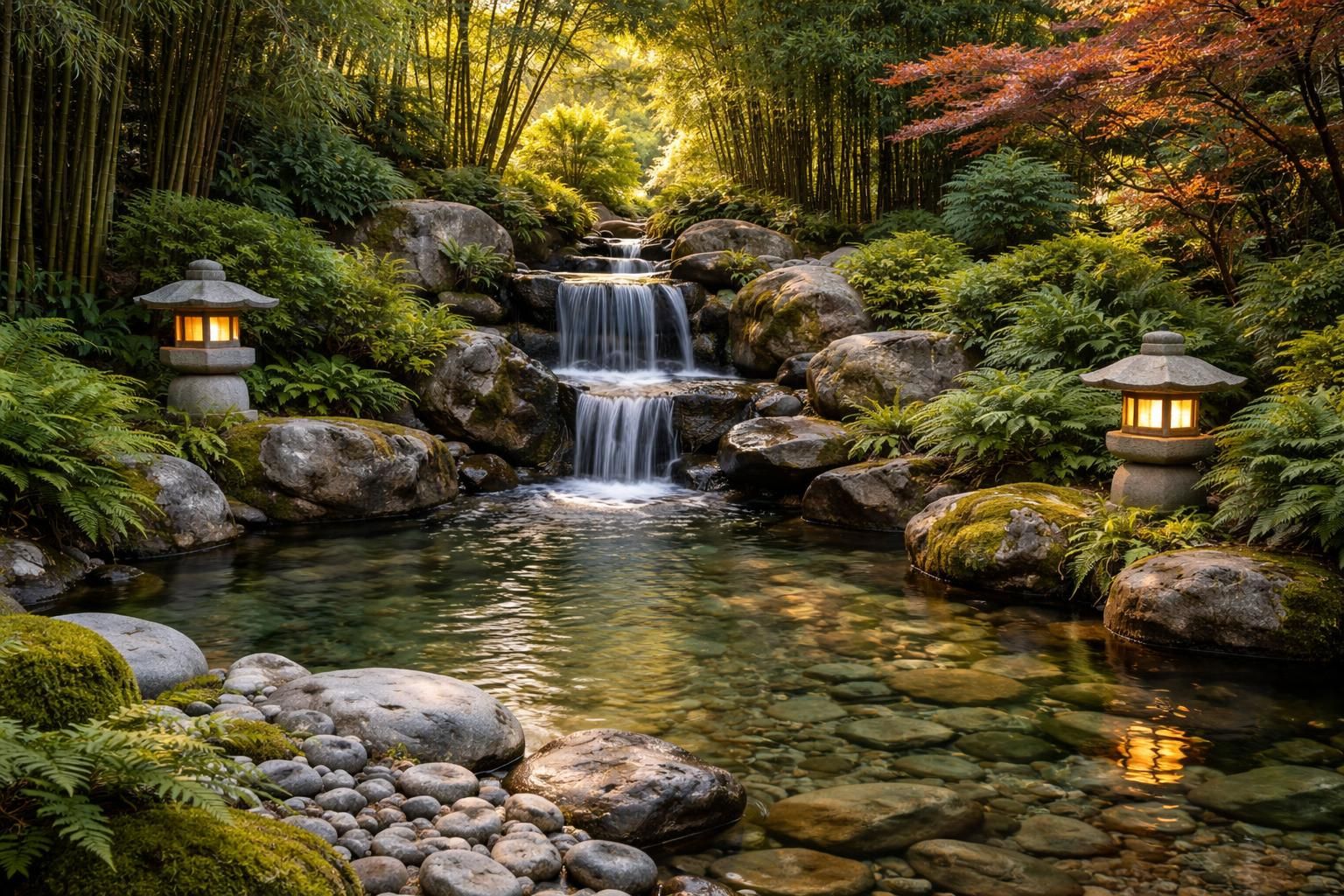 découvrez comment installer une cascade japonaise dans votre jardin pour créer un point d'eau relaxant et harmonieux, alliant esthétique et sérénité.