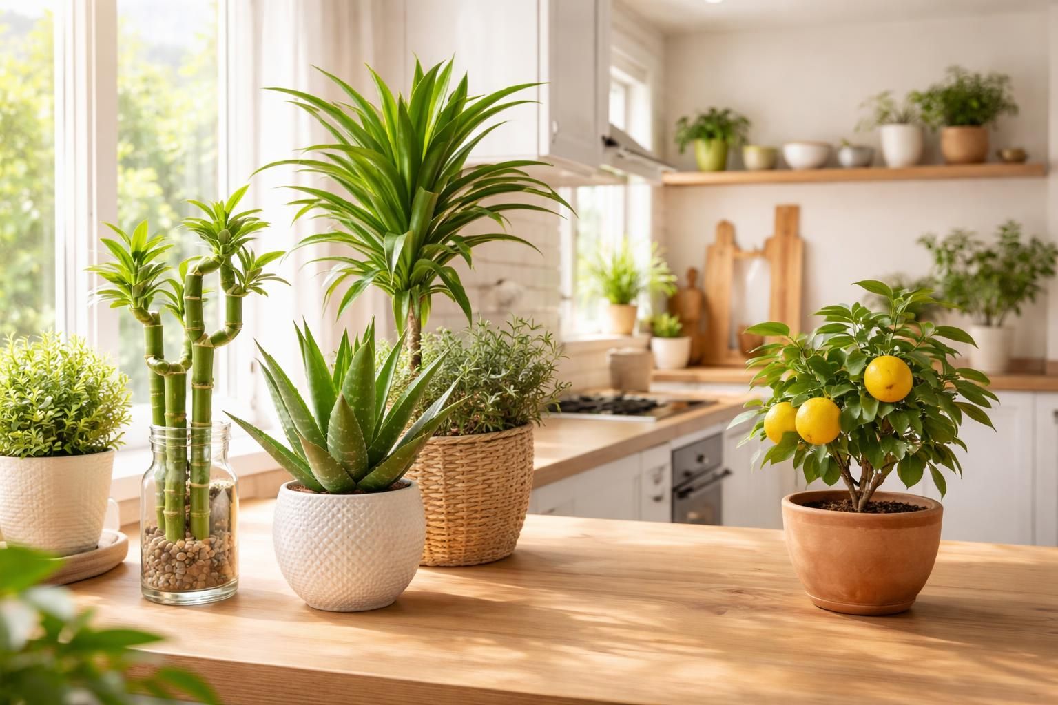 découvrez les plantes feng shui idéales pour la cuisine, qui apportent énergie positive et bien-être pour une ambiance saine et harmonieuse.