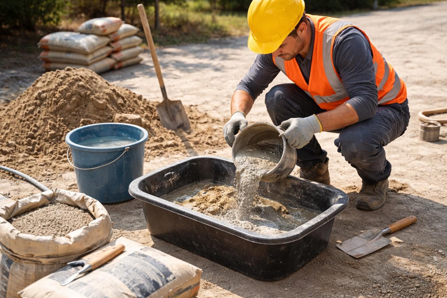 découvrez comment réaliser facilement un dosage de mortier au seau pour vos petits travaux de bricolage avec nos conseils simples et pratiques.