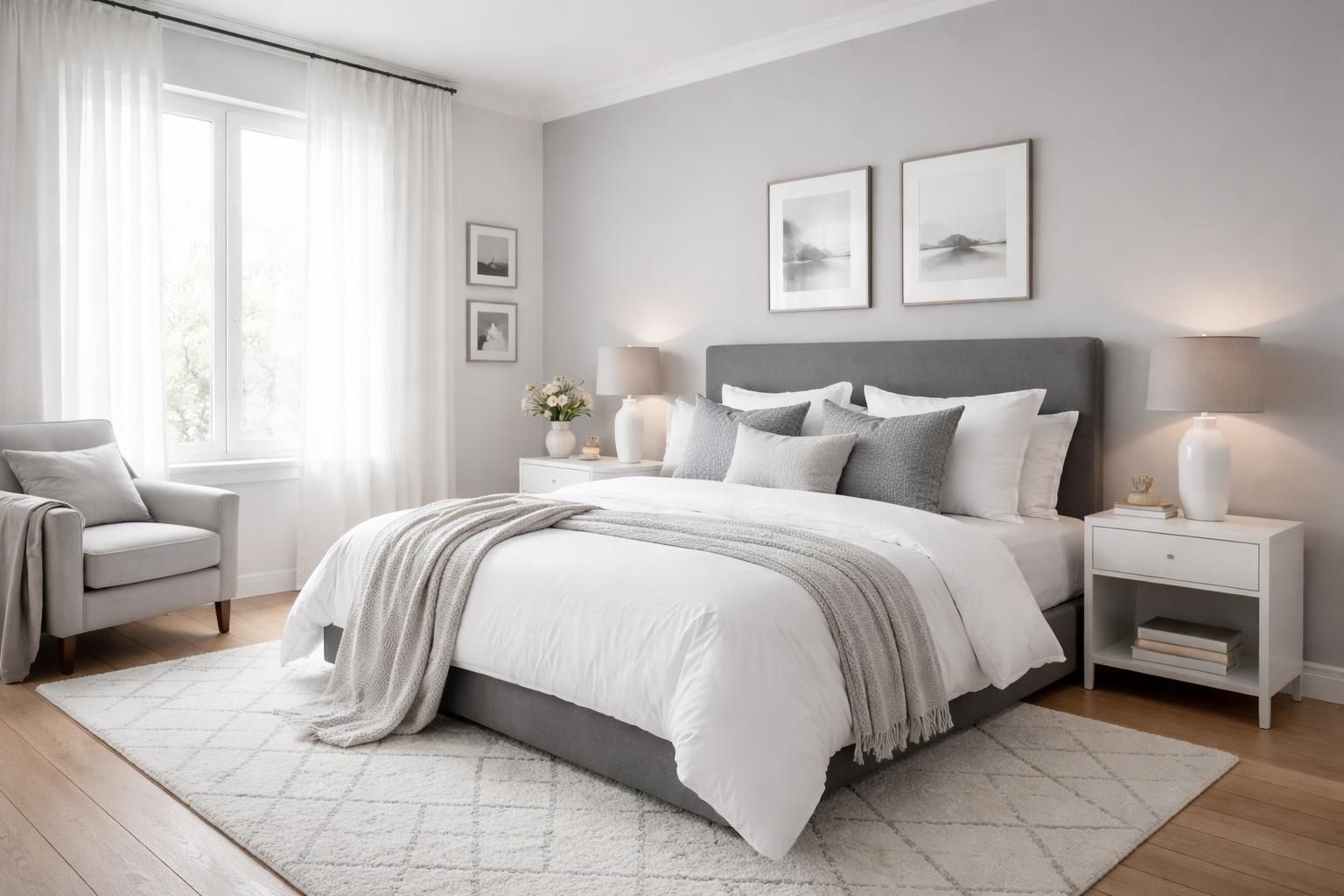 découvrez comment associer avec élégance le gris et le blanc pour créer une chambre apaisante et moderne. conseils déco et astuces pour un intérieur harmonieux.