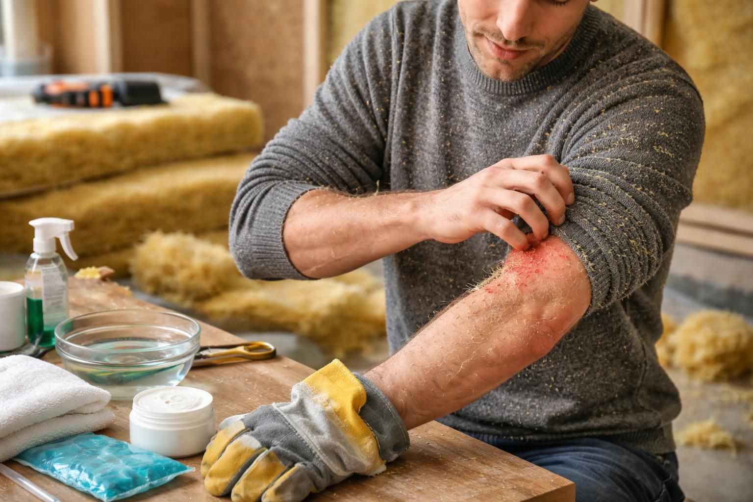 découvrez des astuces de pro pour soulager efficacement les démangeaisons causées par la laine de verre et retrouver votre confort rapidement.