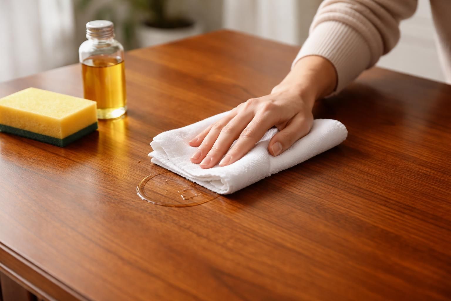 découvrez nos astuces efficaces pour éliminer les traces d'eau sur vos meubles en bois et préserver leur beauté au quotidien.