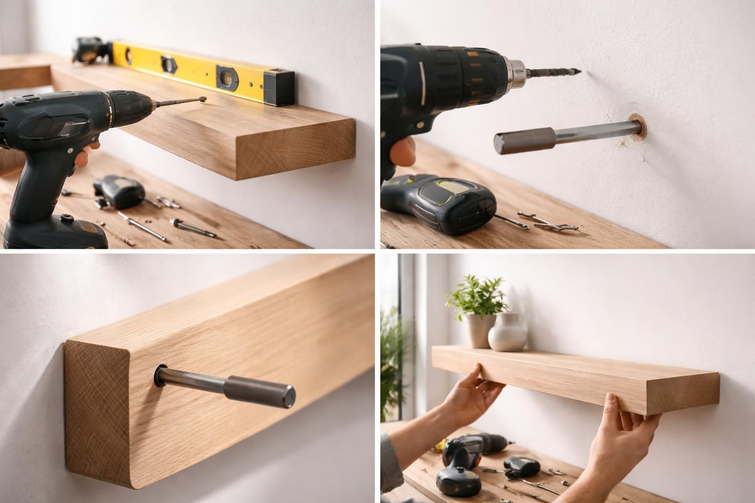 découvrez notre tutoriel complet pour réaliser une étagère flottante avec une fixation invisible et professionnelle. suivez étape par étape nos conseils pour un résultat esthétique et solide.