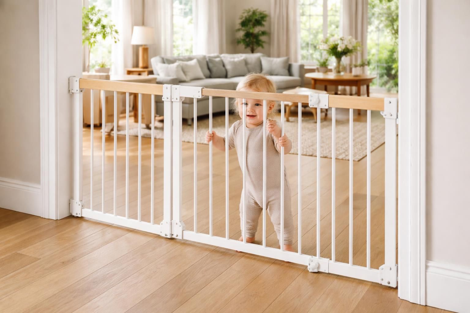 découvrez comment une grande barrière de sécurité pour bébé peut protéger efficacement les larges ouvertures de votre maison, assurant un environnement sûr pour votre enfant.