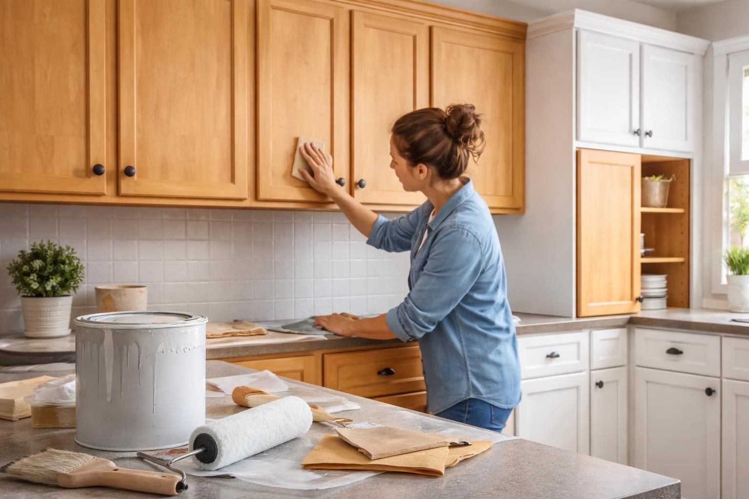 découvrez les étapes clés pour repeindre une cuisine en bois avec succès et donnez un nouveau souffle à votre intérieur grâce à nos conseils pratiques pour un relooking réussi.