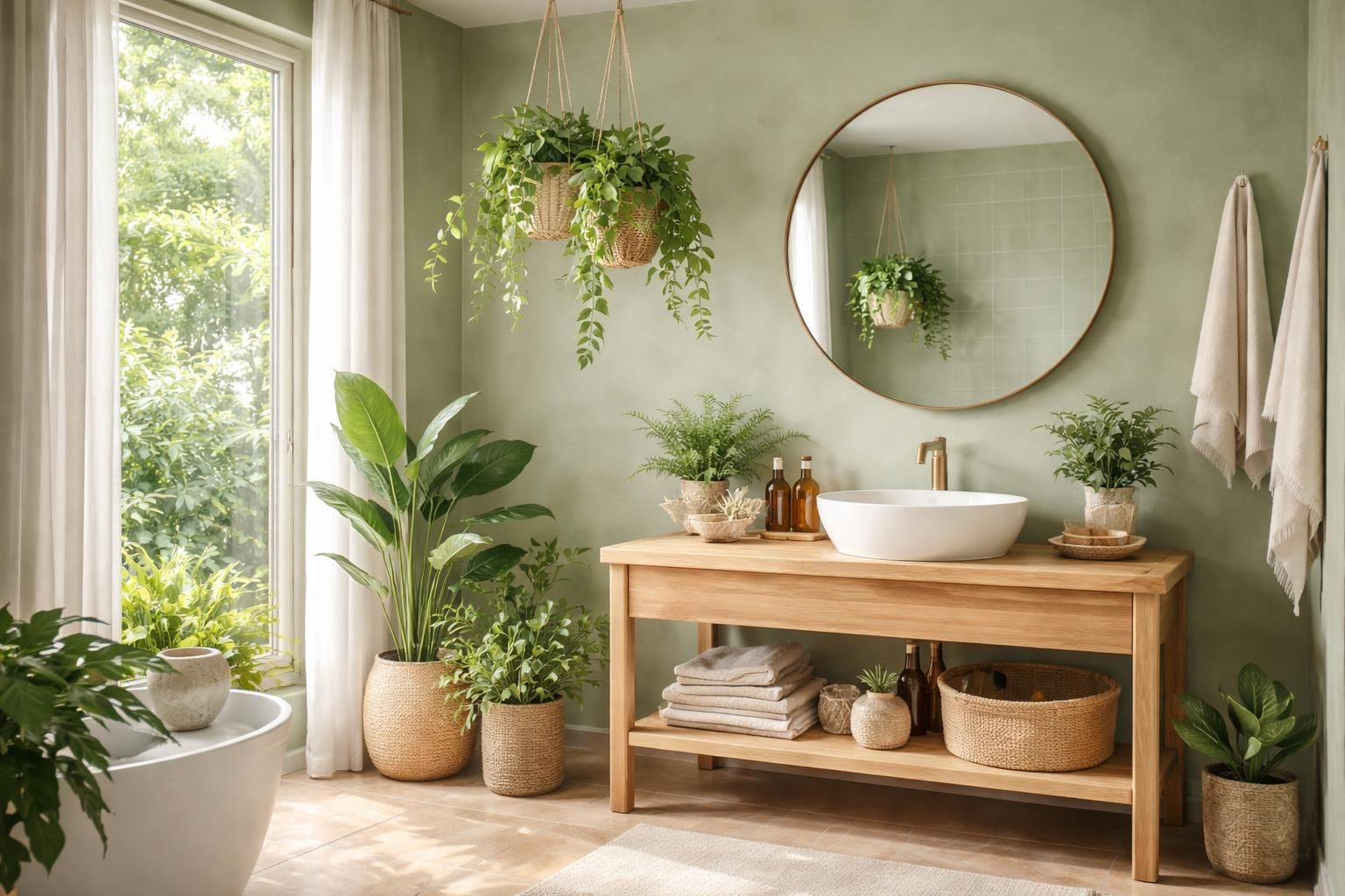 découvrez comment choisir la nuance de vert idéale pour votre salle de bain afin de créer une ambiance naturelle et zen, alliant détente et élégance.