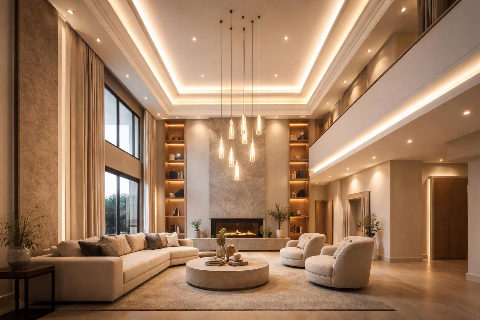 découvrez nos solutions d'éclairage pour plafonds hauts et apprenez comment illuminer efficacement des volumes spectaculaires afin de sublimer vos espaces avec style et fonctionnalité.