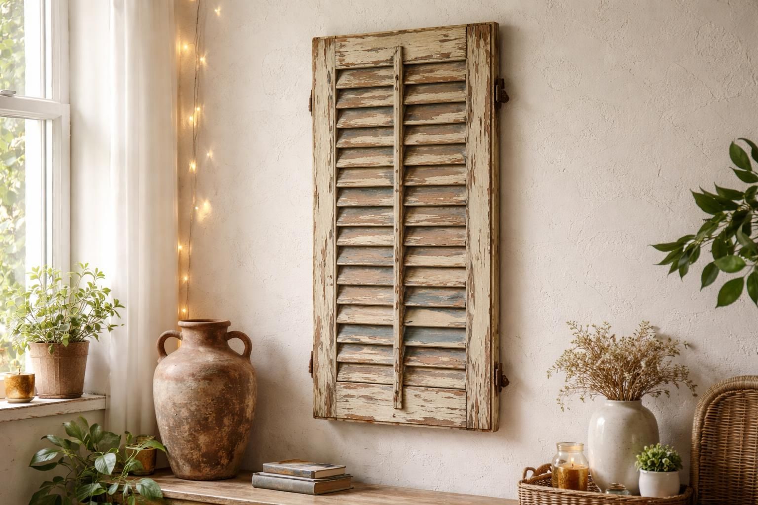 découvrez comment transformer de vieilles persiennes en volets anciens pour une décoration pleine de charme et d'authenticité.