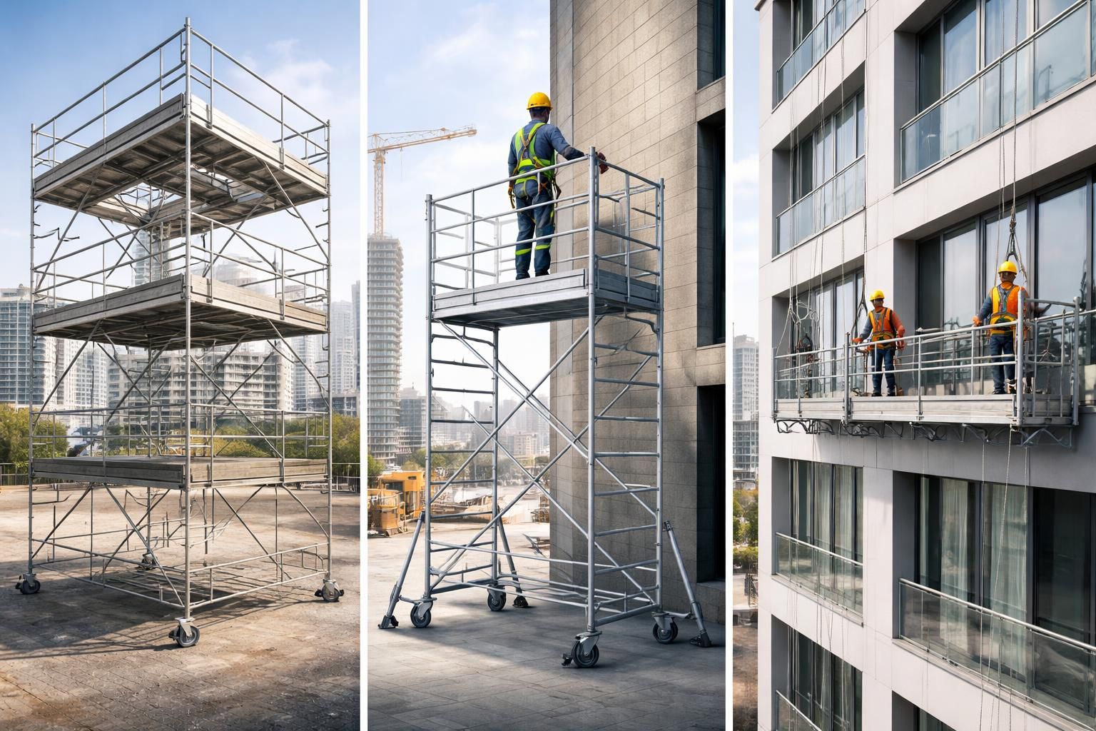 découvrez comment choisir le type d'échafaudage le mieux adapté pour vos travaux en hauteur, selon vos besoins et la sécurité requise.