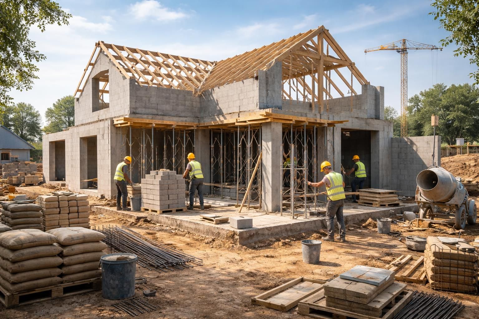 découvrez comment planifier efficacement les travaux de gros œuvre pour la construction ou la rénovation de votre maison, en tenant compte des étapes clés et des conseils indispensables.