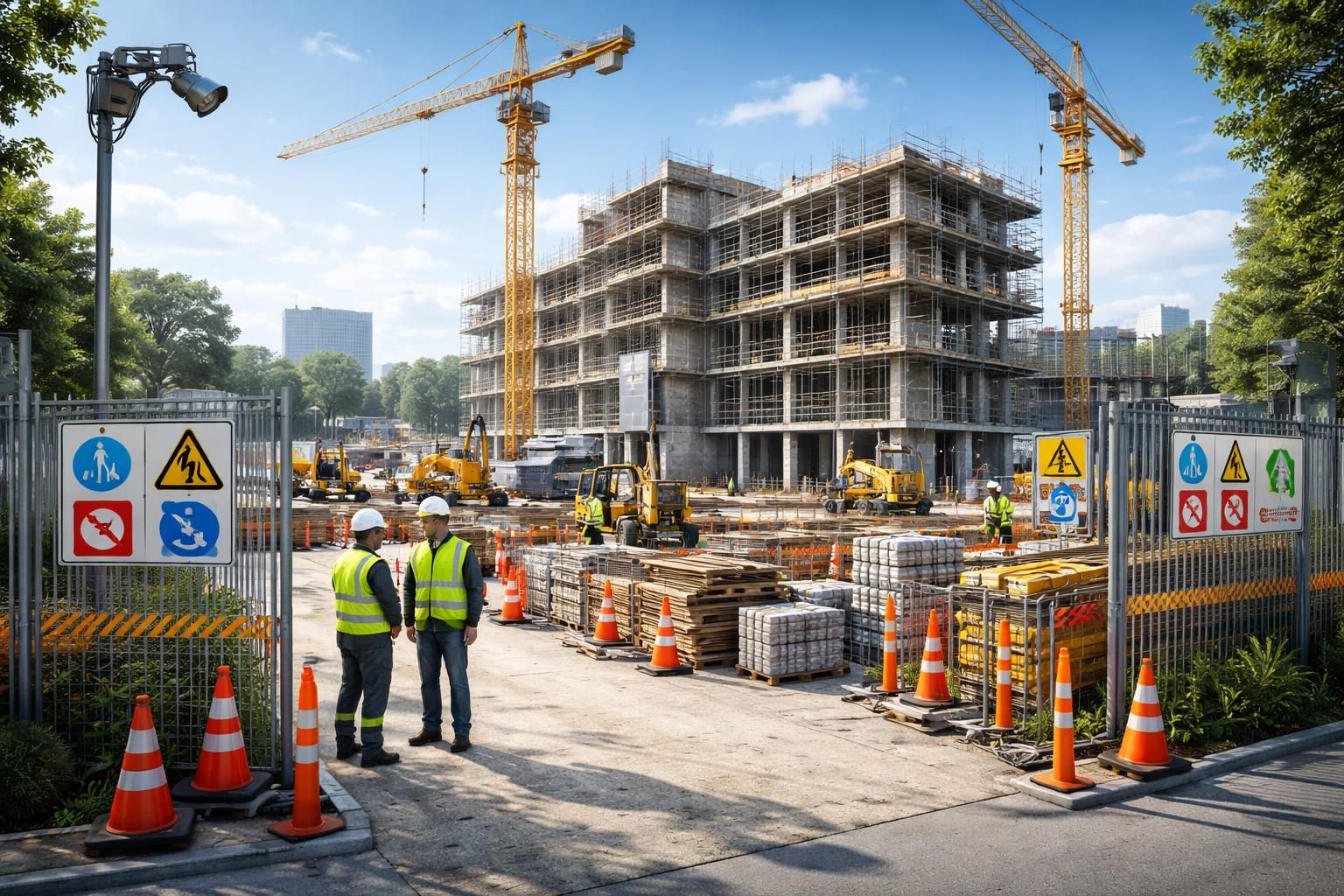 découvrez toutes les étapes essentielles pour sécuriser efficacement votre chantier de construction, de la planification à la réalisation, et garantir la sécurité de vos équipes et de vos matériaux.