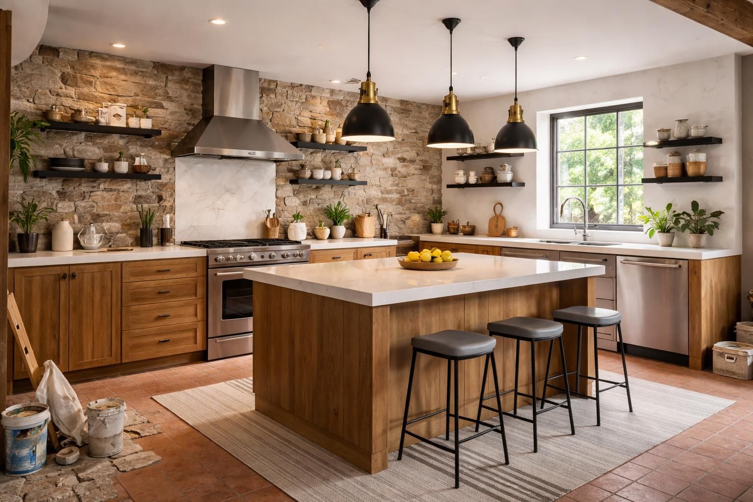 découvrez comment transformer votre cuisine rustique en un espace moderne et élégant grâce à nos conseils de rénovation alliant charme authentique et design contemporain.