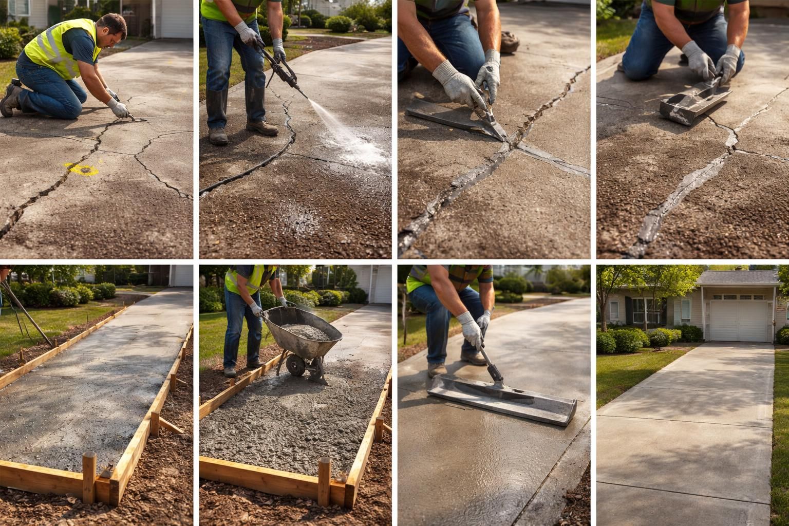 découvrez toutes les étapes essentielles pour rénover une allée en béton fissurée ou usée et lui redonner un aspect neuf et durable.