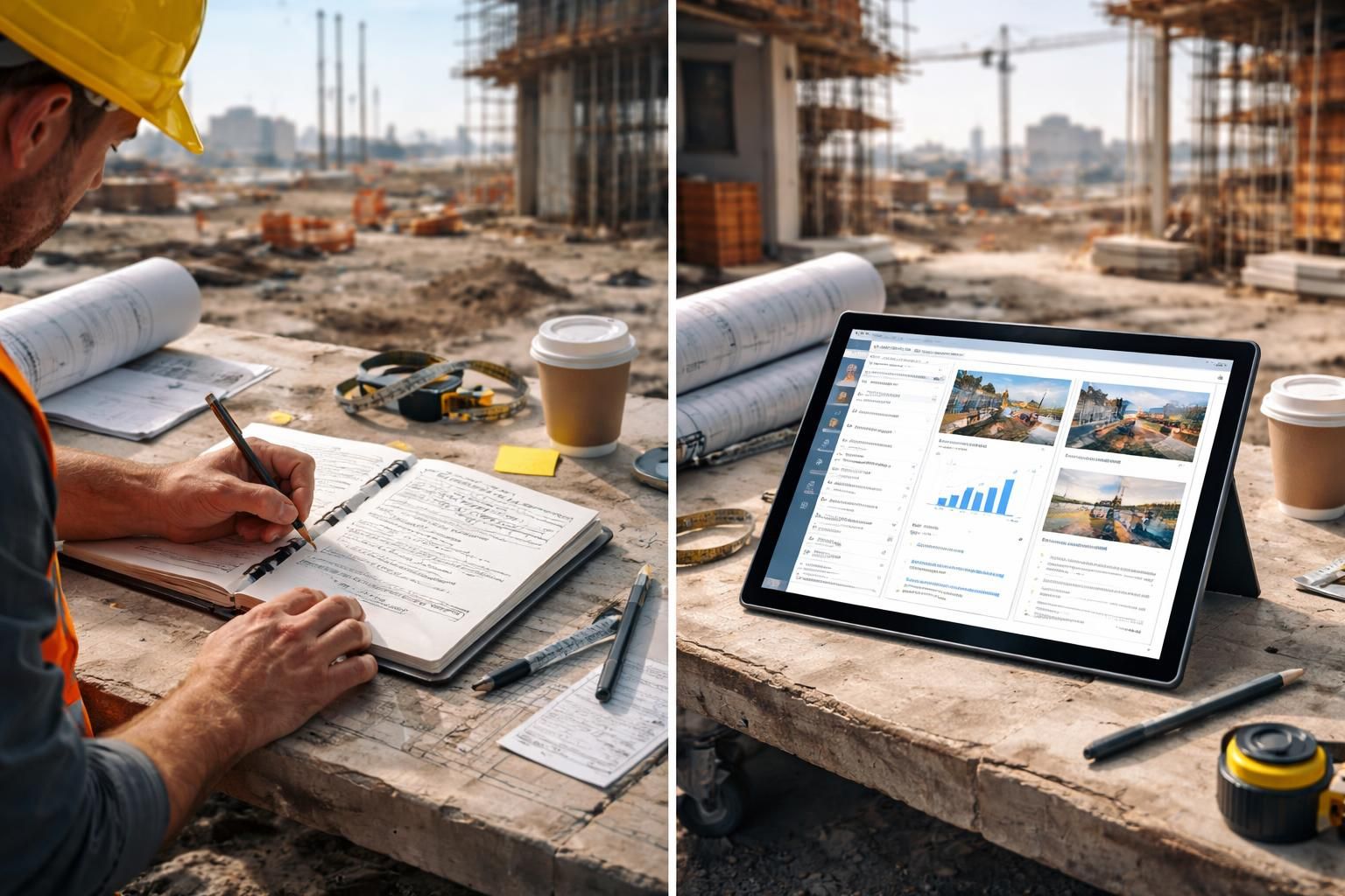 découvrez comment un journal de chantier sur tablette tactile microsoft facilite le suivi avant/après des travaux, améliore la gestion et optimise la productivité sur site.