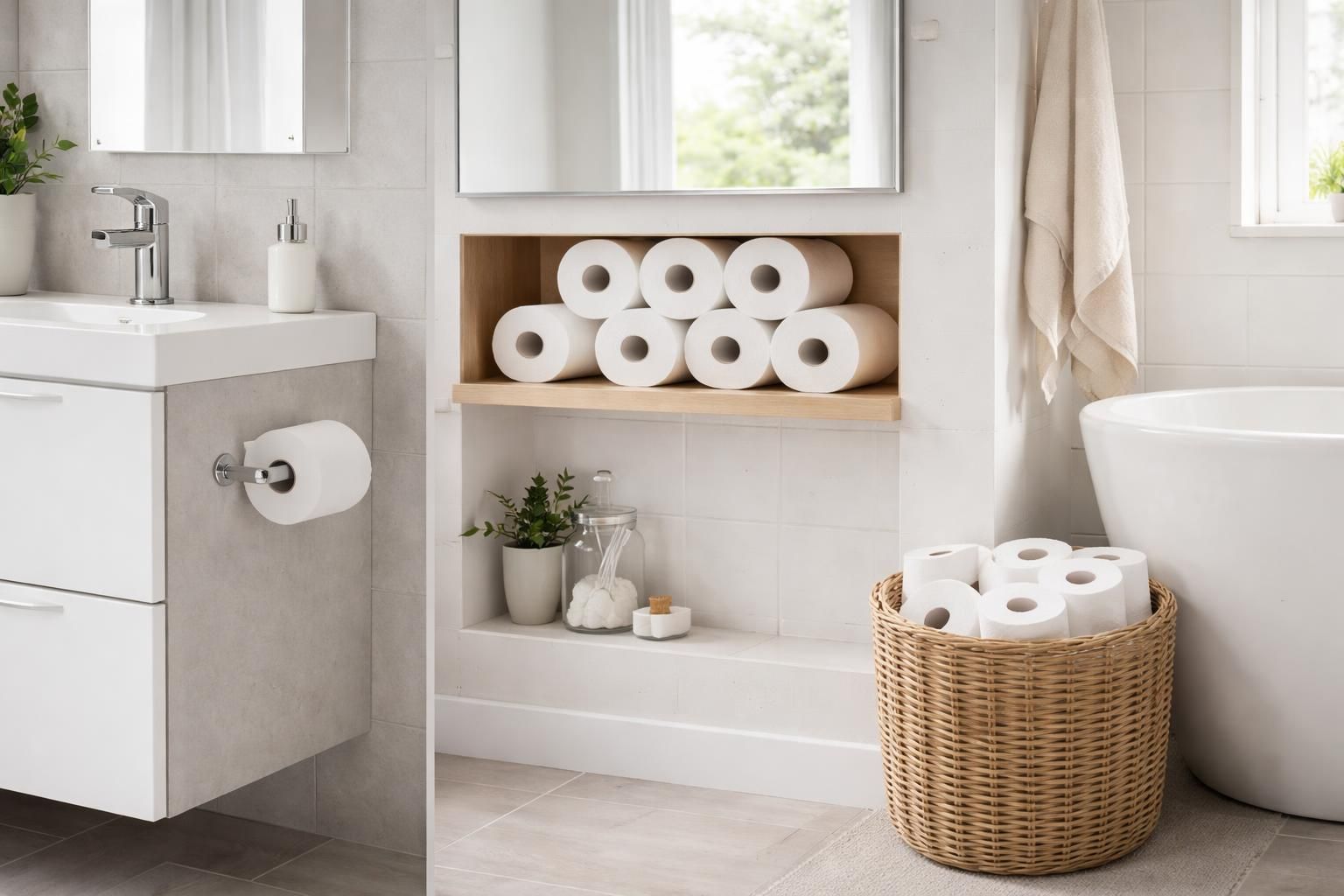 découvrez comment choisir le rangement idéal pour votre papier toilette et optimisez l'espace et le style de votre salle de bain facilement.