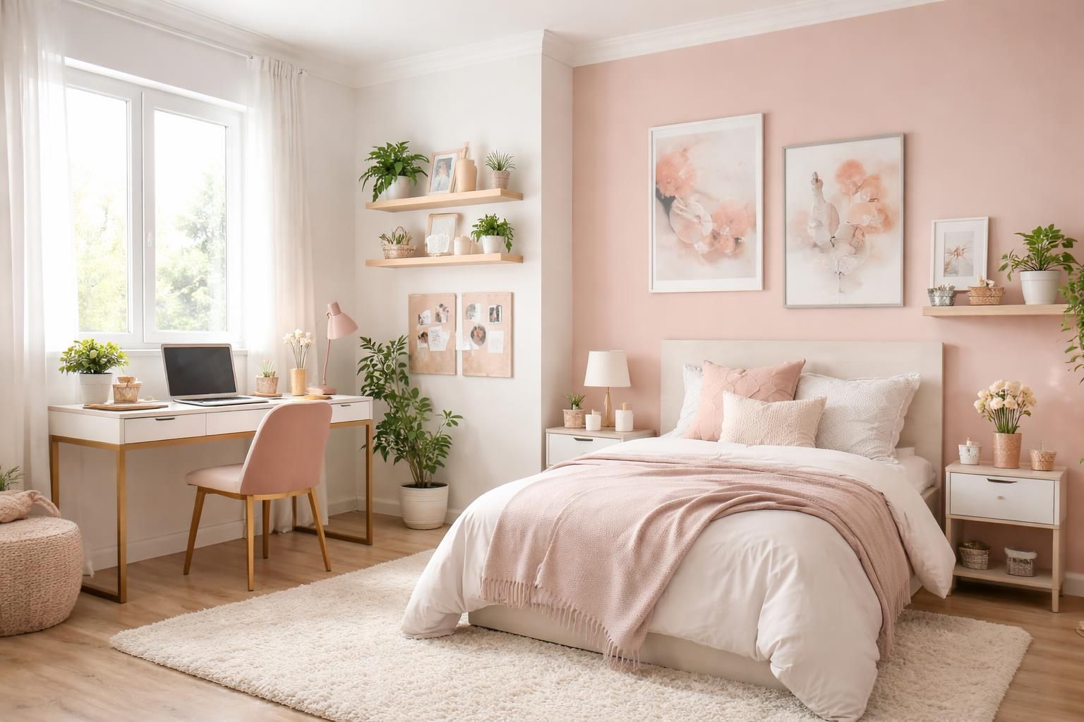 découvrez nos idées déco pour une chambre girly d'ado alliant modernité et style. inspirez-vous pour créer un espace tendance et cosy qui reflète la personnalité de votre adolescente.