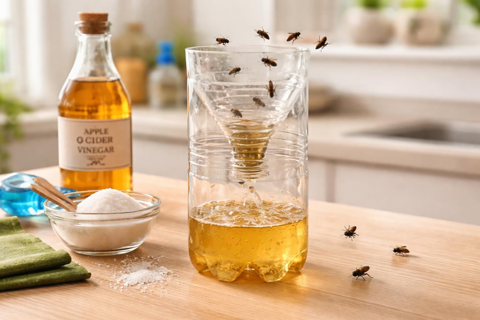découvrez comment fabriquer un piège à mouche maison efficace en utilisant une simple bouteille. suivez notre guide pratique pour éloigner les mouches facilement et naturellement.