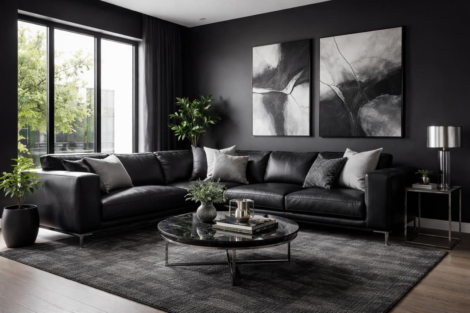 découvrez si un salon noir est une bonne idée pour votre décoration intérieure et comment l'adopter avec style pour un espace élégant et moderne.