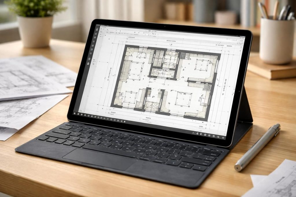 découvrez comment réaliser un plan côté propre pour l'aménagement intérieur en utilisant une tablette sous windows 10, avec des conseils pratiques et des outils adaptés.